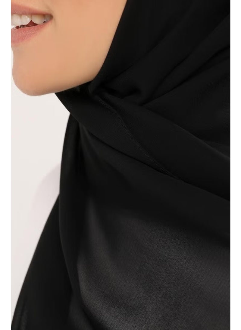 Altobeh Ready Practical Luxury Neck Collar Bonnet Chiffon Shawl - Image 4